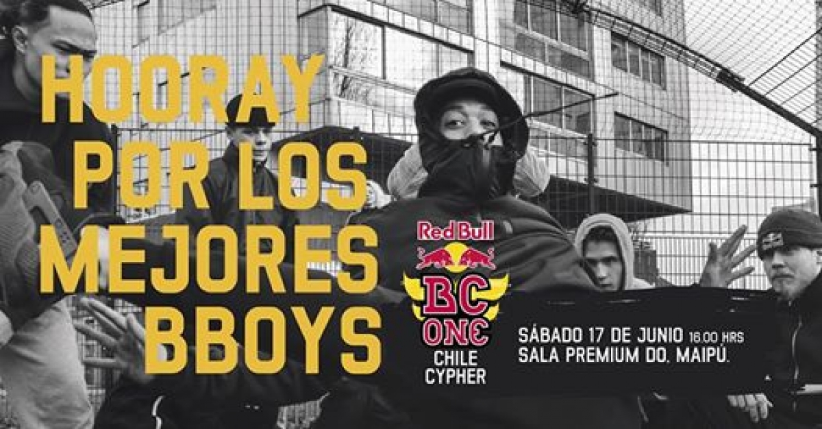 Red Bull BC One Chile Cypher 2017 poster