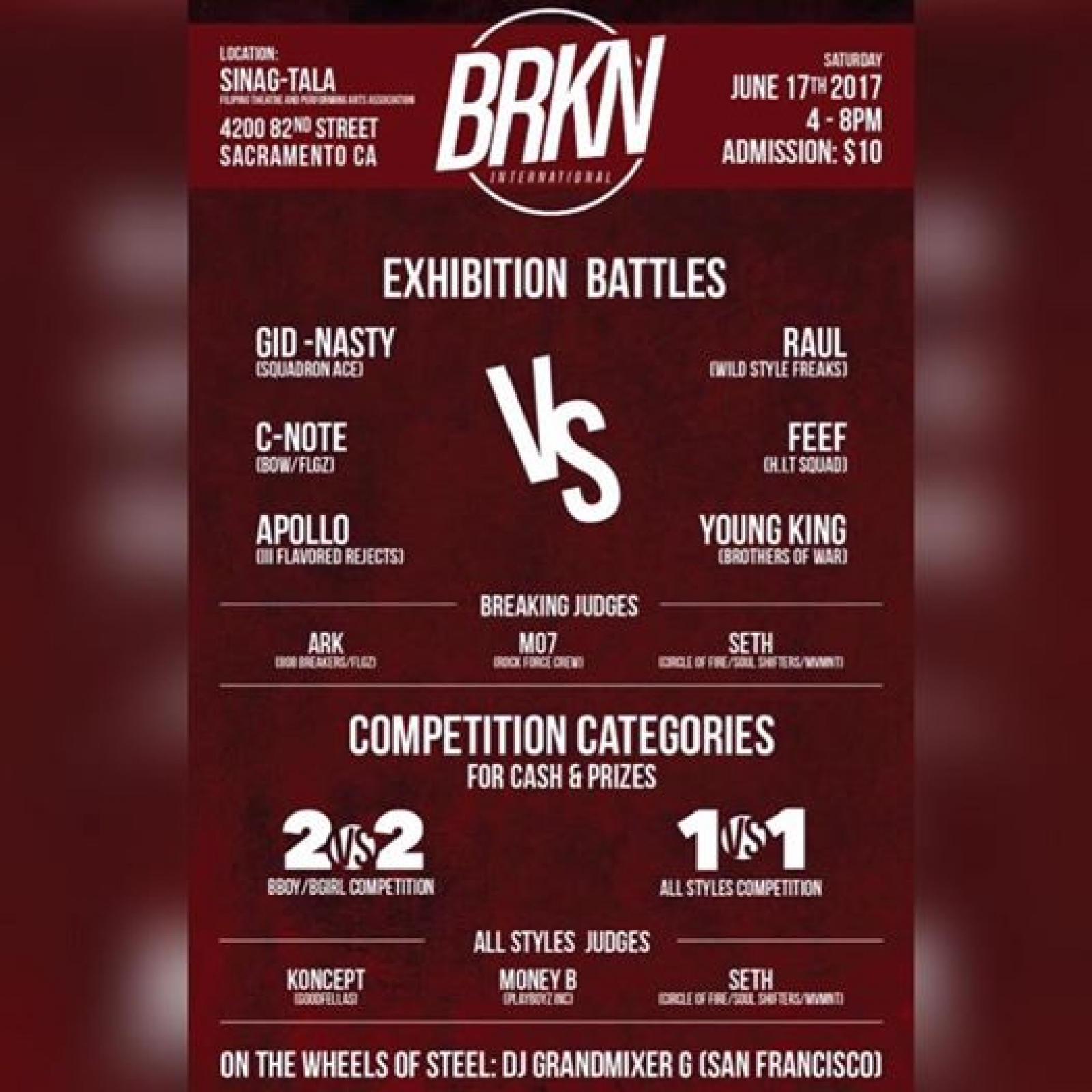 BRKN International 3 poster