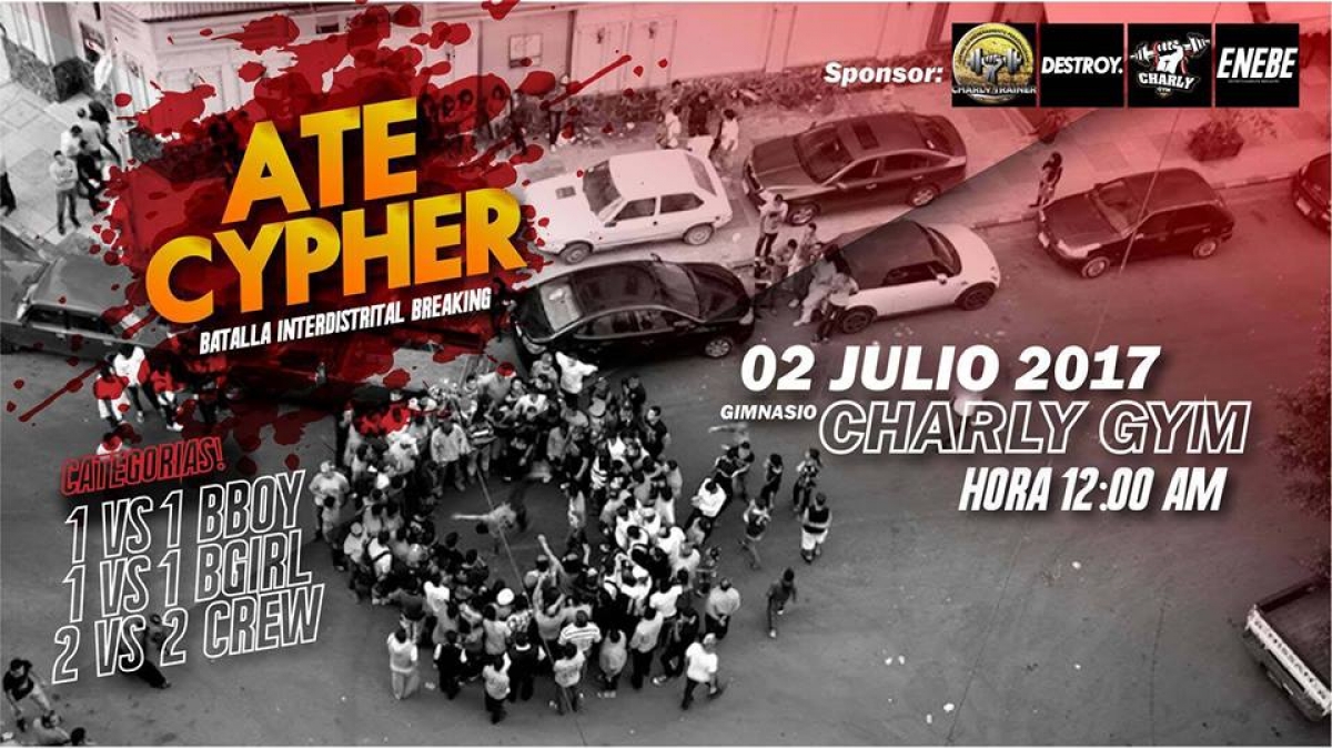 Ate Cypher 2017 poster