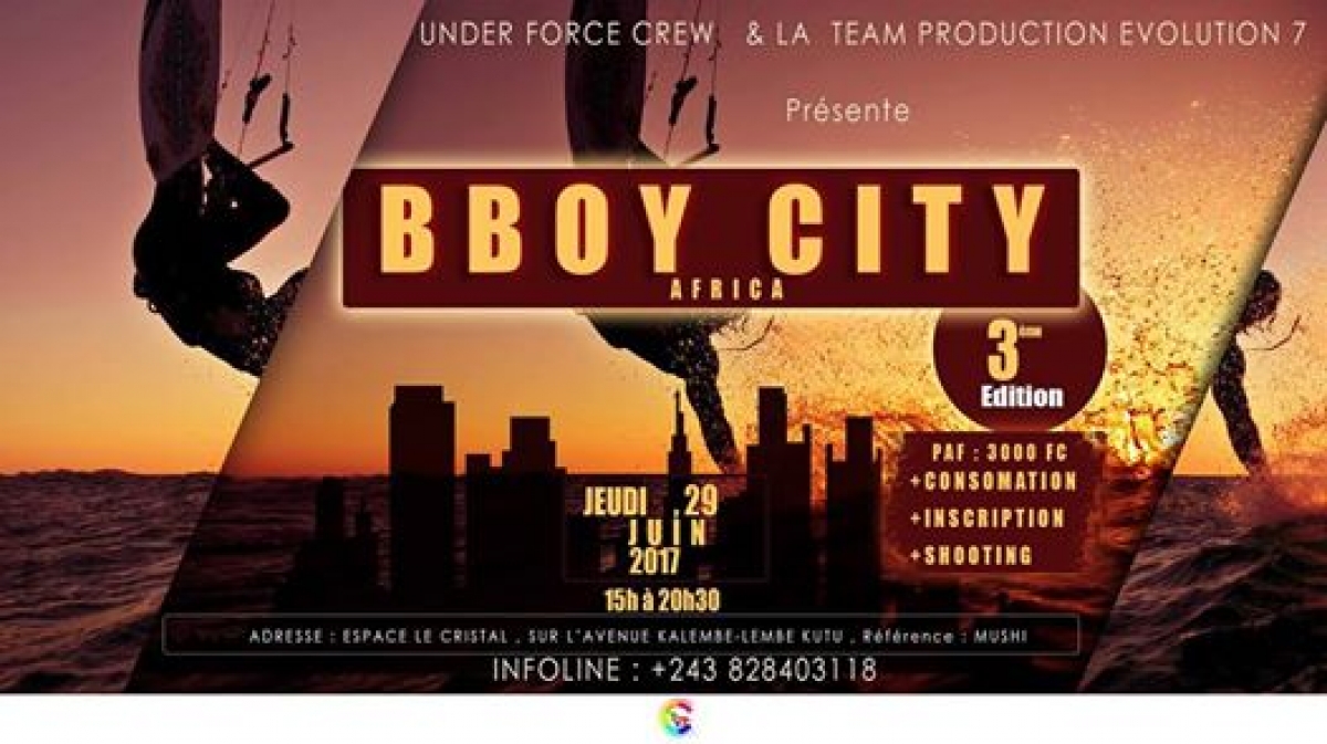 Bboy City Africa 2017 poster
