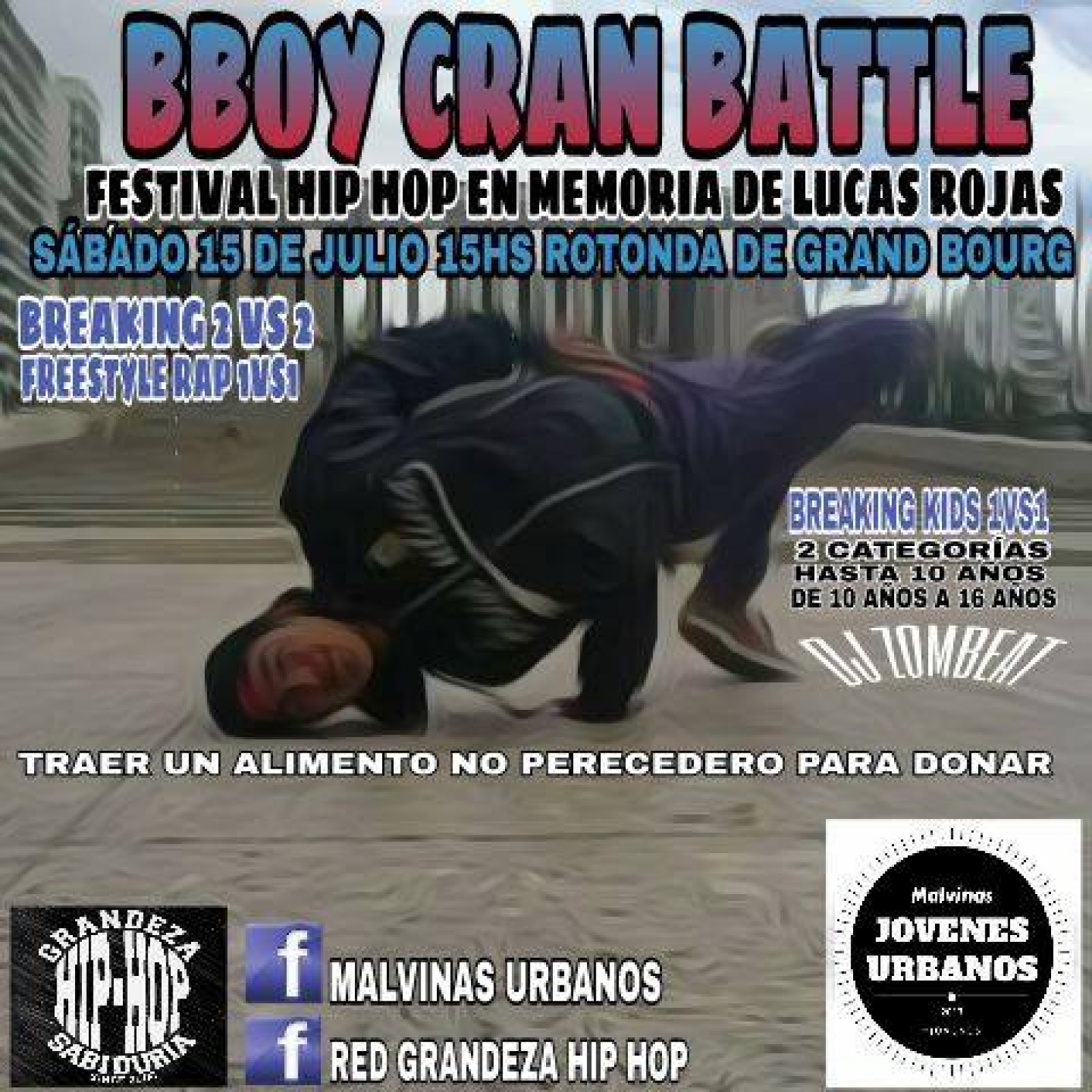 Bboy Cran Battle 2017 poster