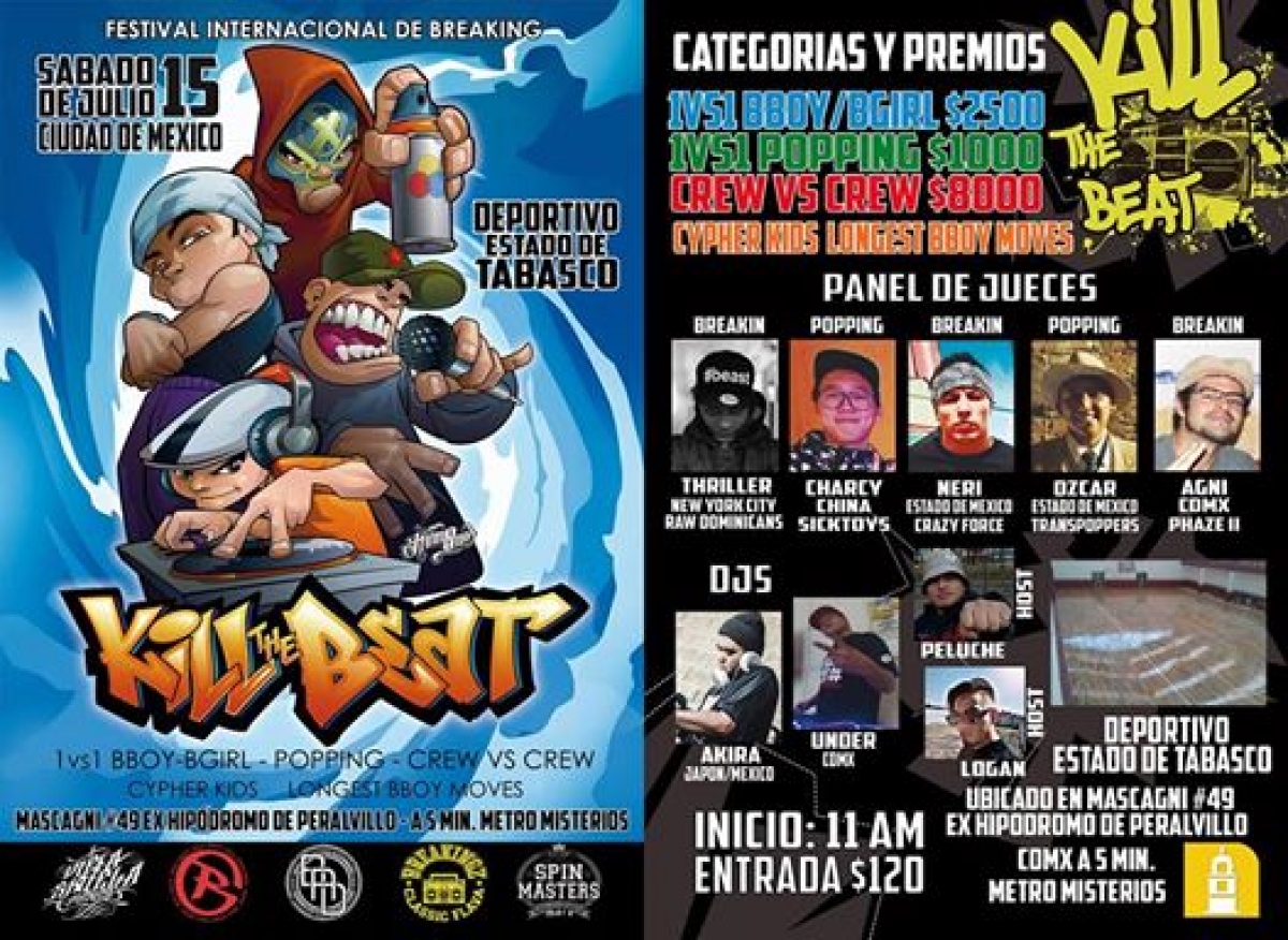 Kill The Beat 2017 poster