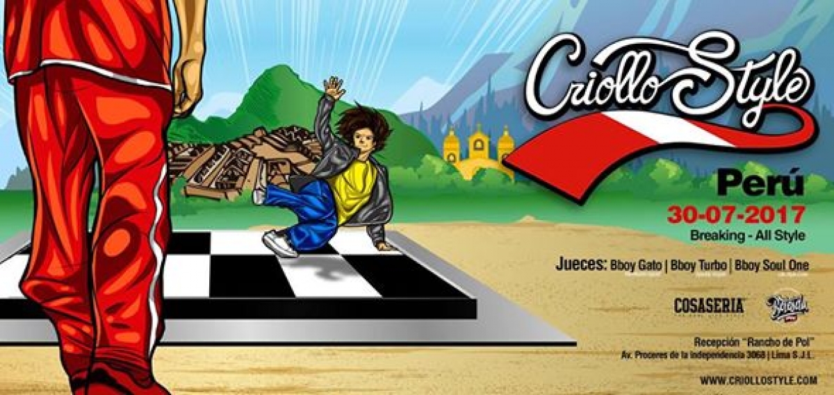 Criollo Style Peru 2017 poster