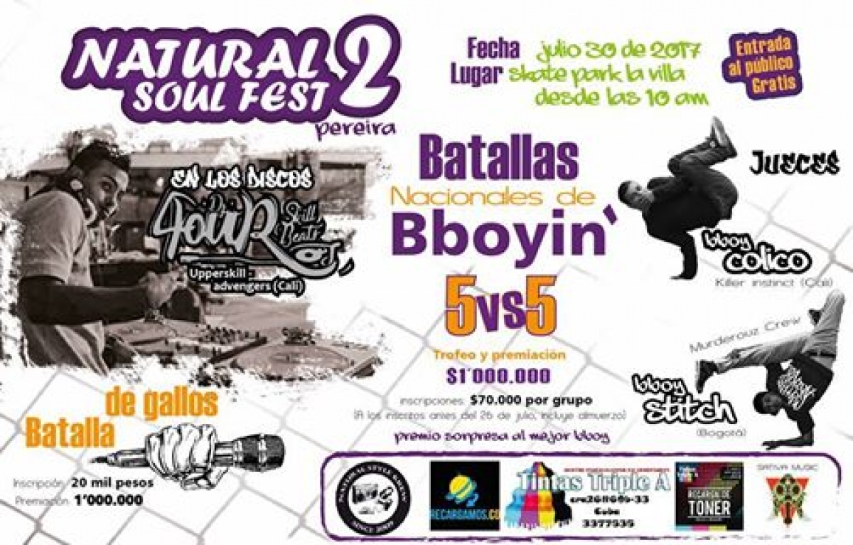 Natural Soul Fest Pereira 2 poster