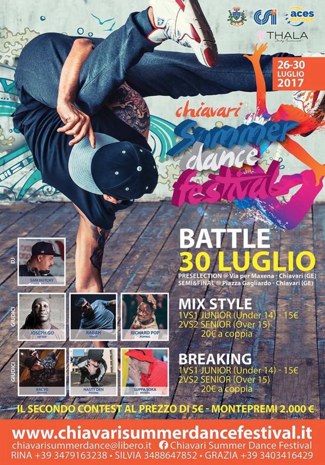 Chiavari Summer Dance Battle 2017 poster