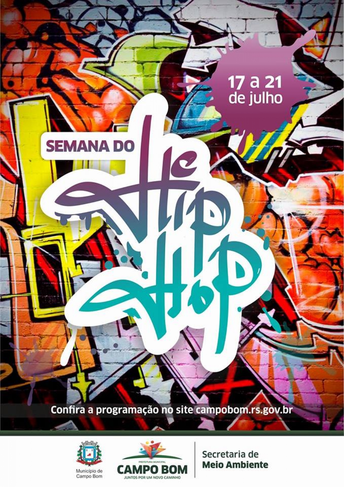 Semana Do Hip-hop De Campo Bom 2017 poster