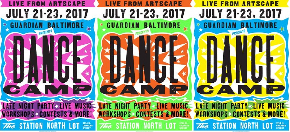Dance Camp At Artscape 2017 poster
