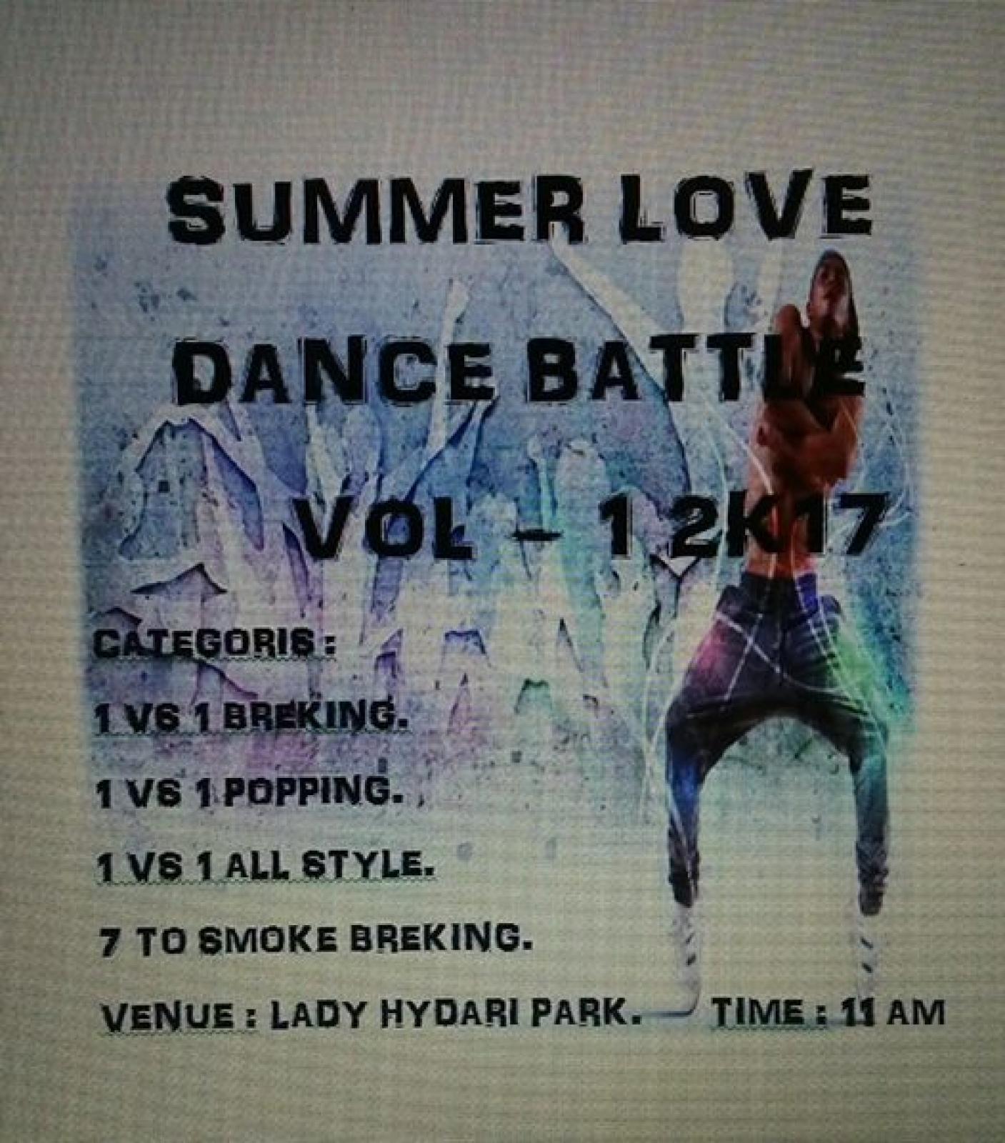 Summer Love Dance Battle 2017 poster