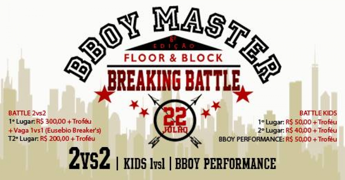 Bboy Master 2017 poster