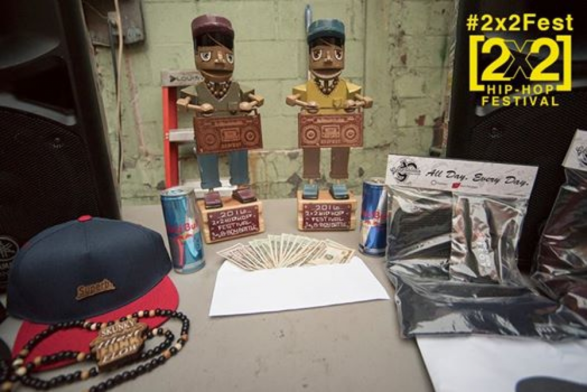 2x2 Hip-Hop Festival 2017 poster