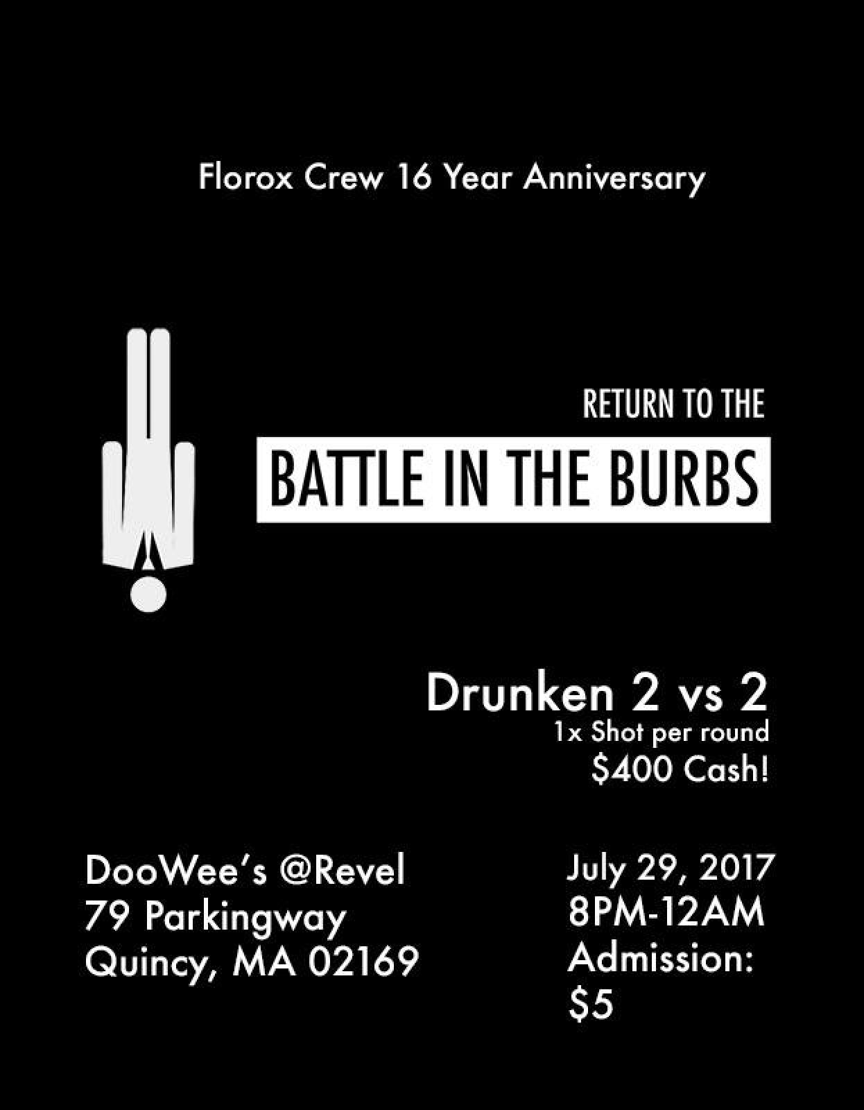 Florox 18th Year Anniversary 2017 poster