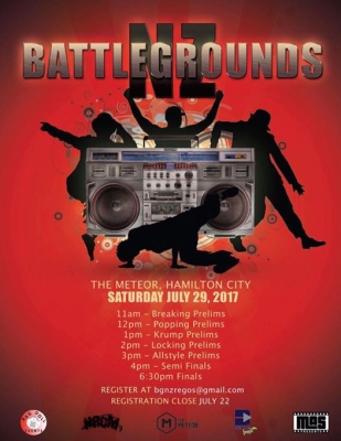 Battlegrounds NZ - The Battles 2017