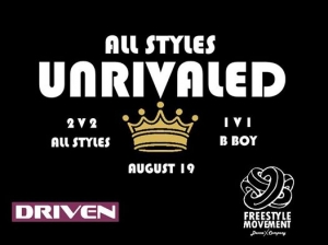 All Styles Unrivaled 2017