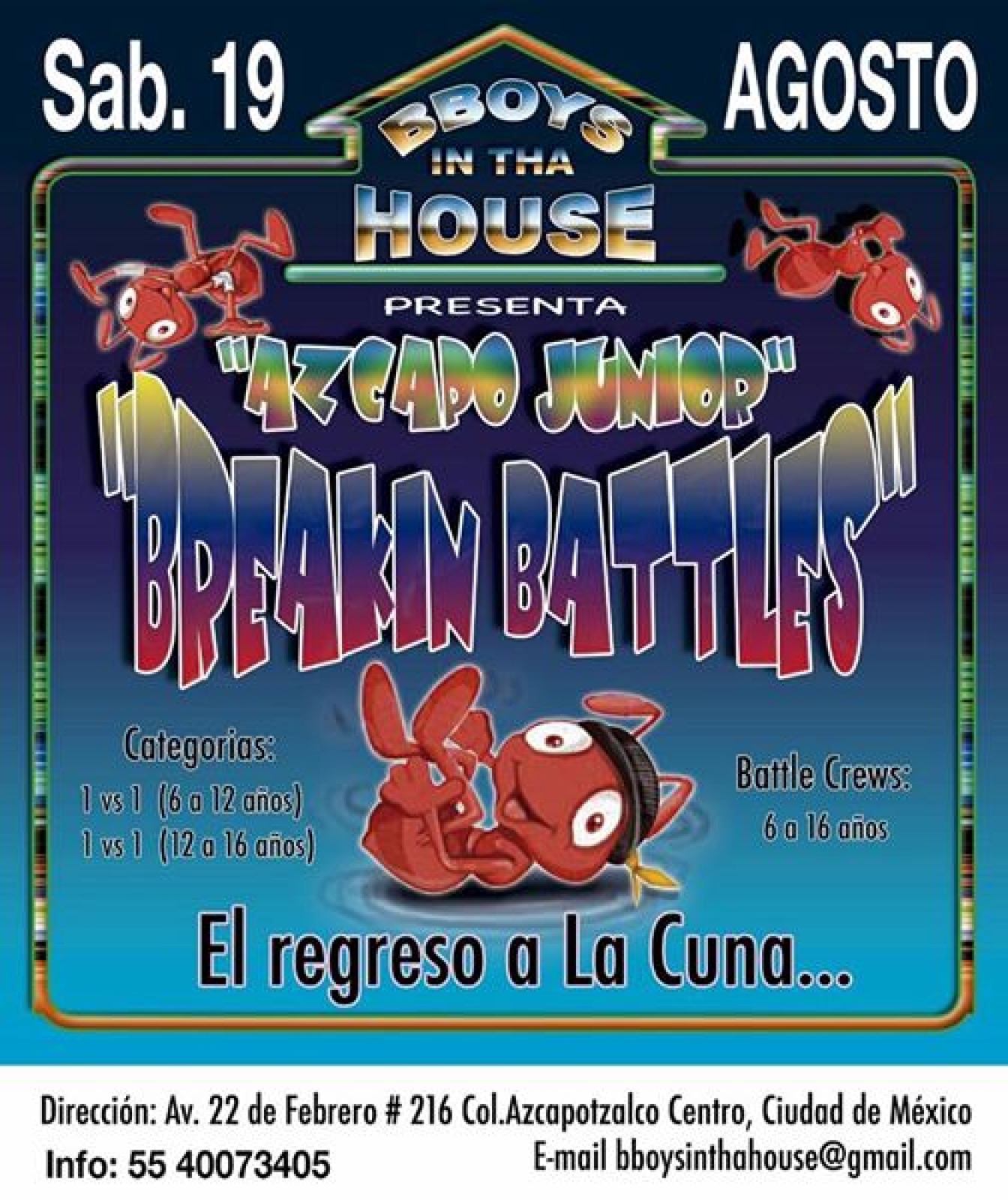 Azcapo Juniors Breakin Battles 2017 poster