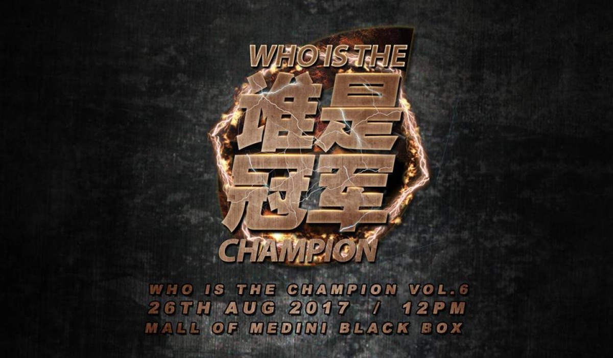 Who Is The Champion 6 poster