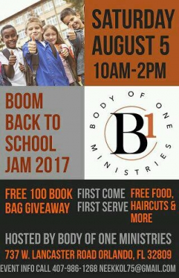 Boom Back To School Jam 2017