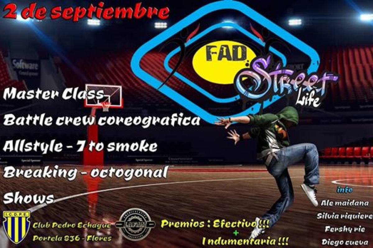 FAD Street Life 2017 poster