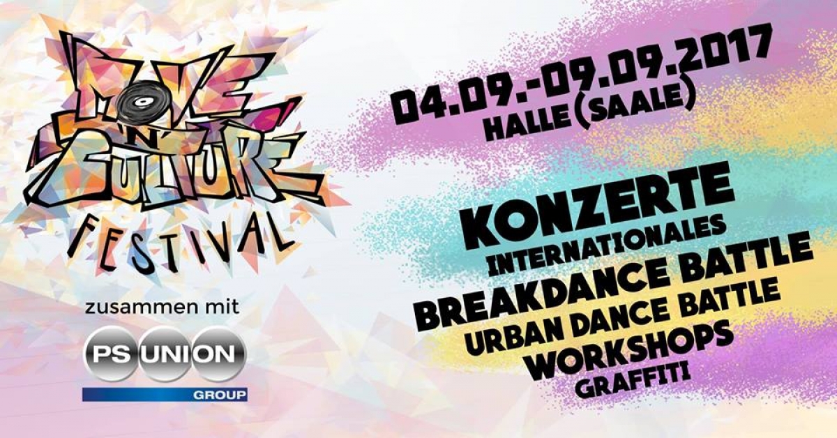 Move' N' Culture Festival 2017 poster