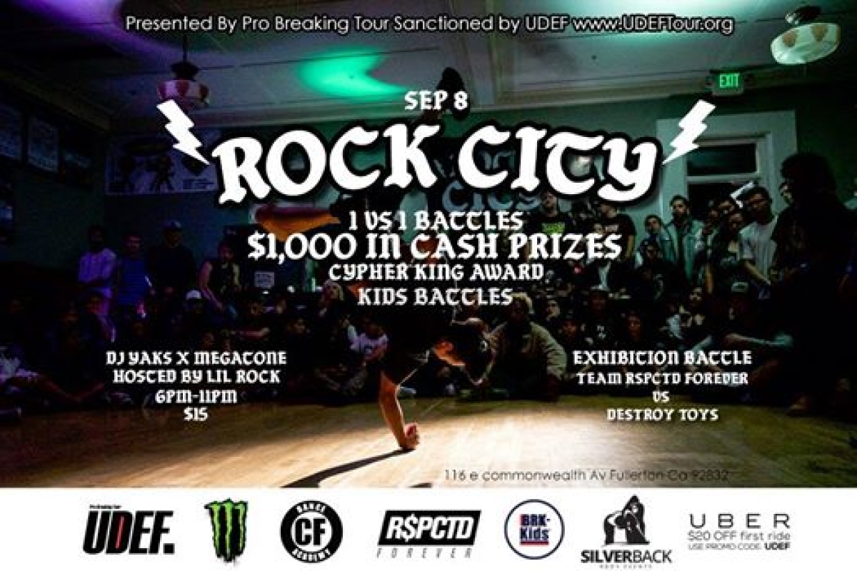 Rock City 8 Years Anniversary 2017 poster