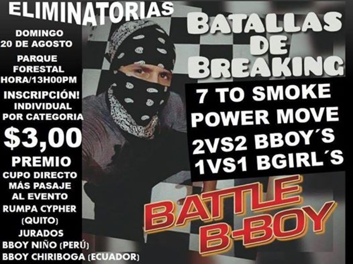 Battle Bboy Eliminatorias 2017 poster