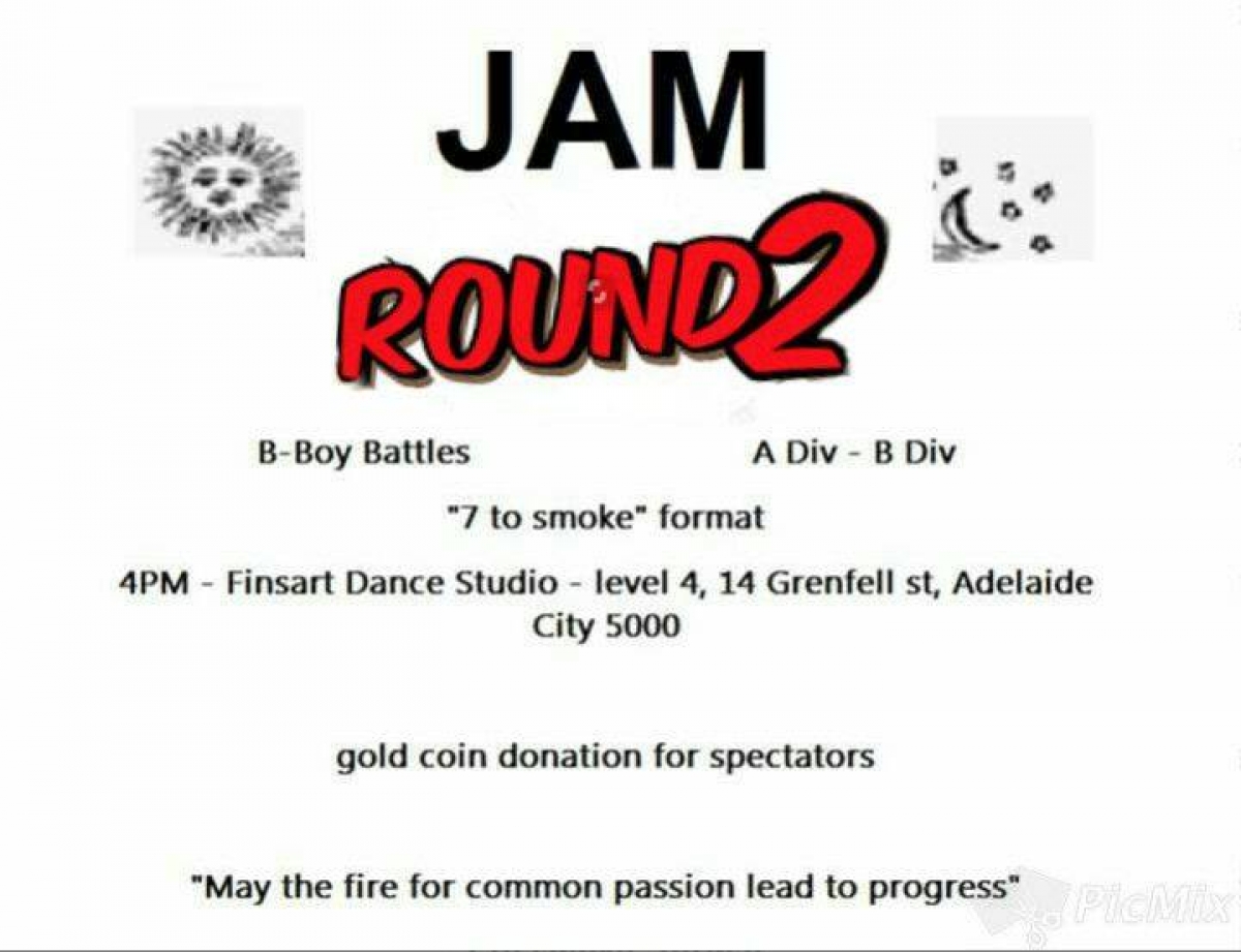 Bboy Jam Round 2 poster