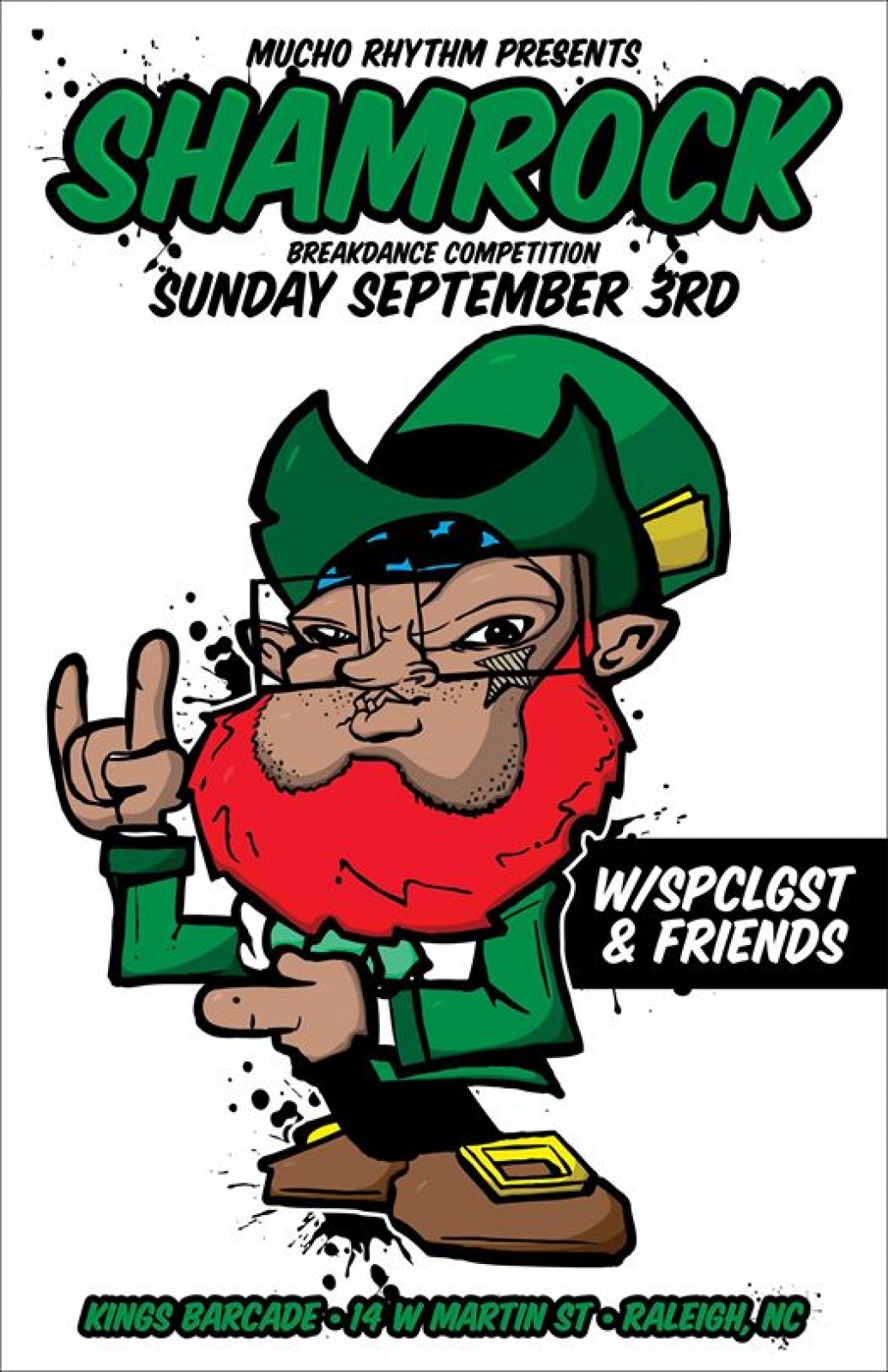 Shamrock Bboy & Bgirl Battle 2017 poster