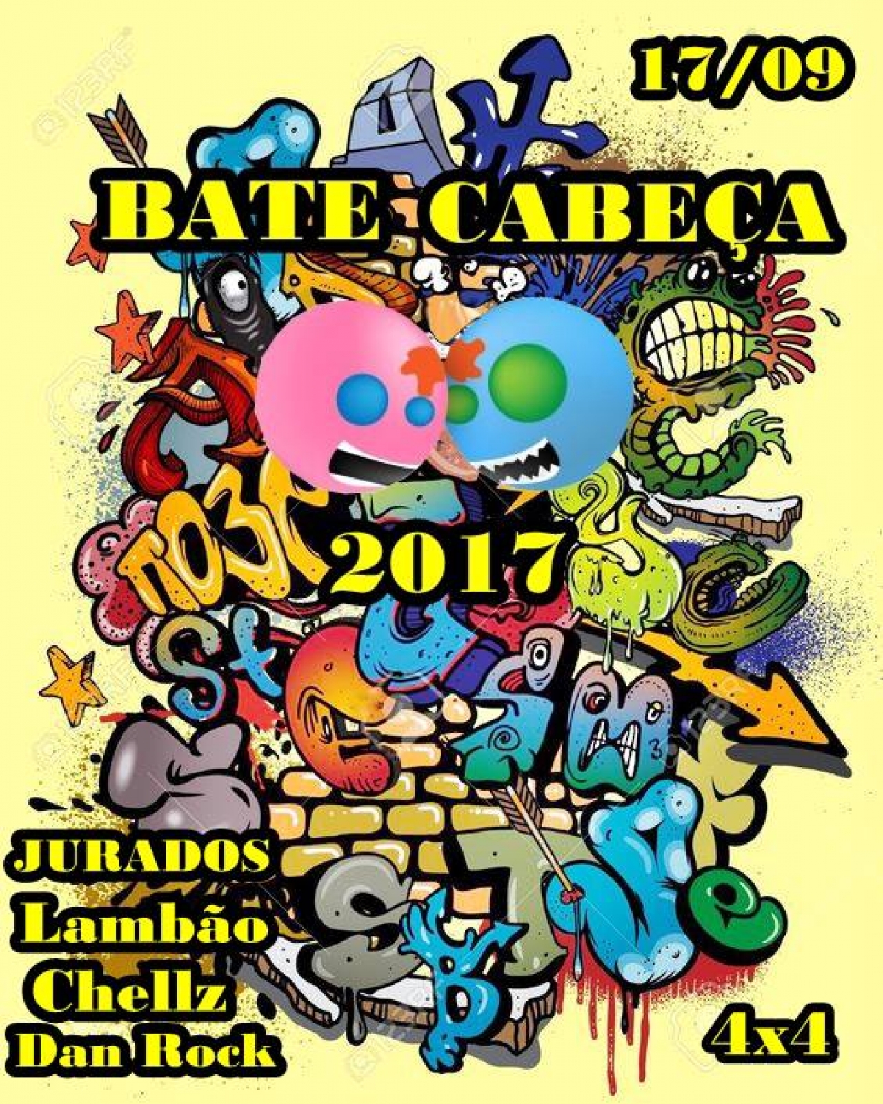 Bate Cabeca 2017 poster
