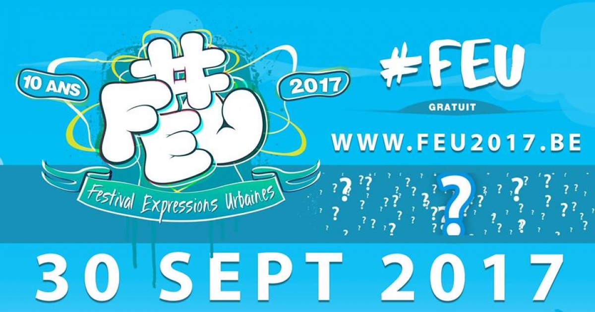 Festival Expressions Urbaines 2017 poster