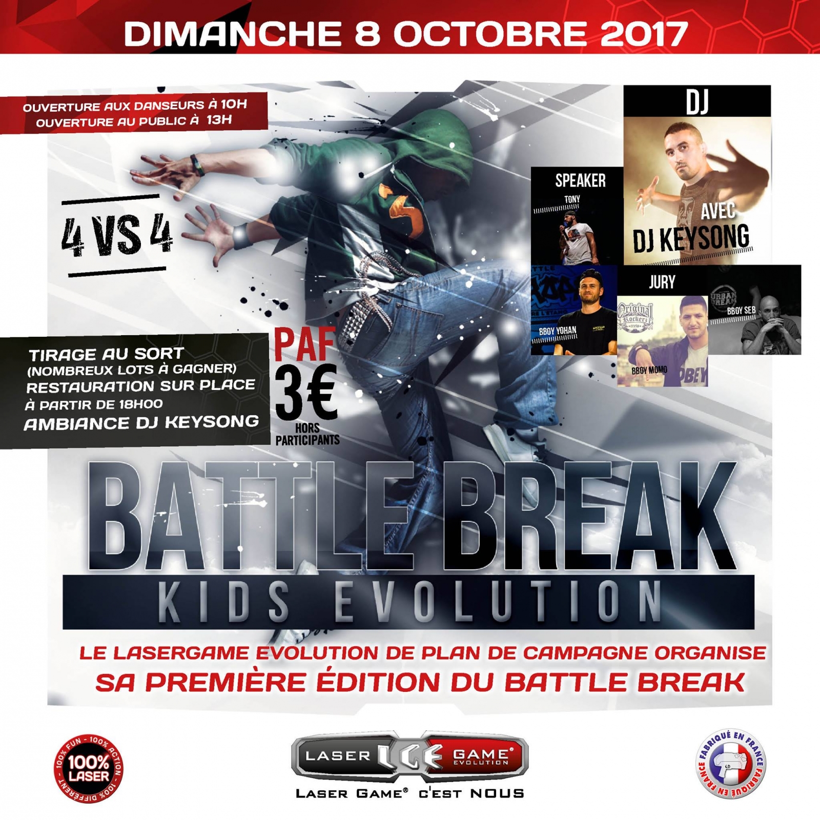 Battle Break Kids Evolution 2017 poster