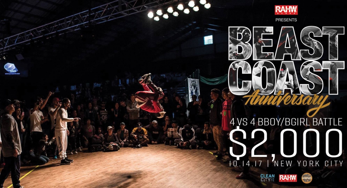 Beast Coast Anniversary 2017 poster