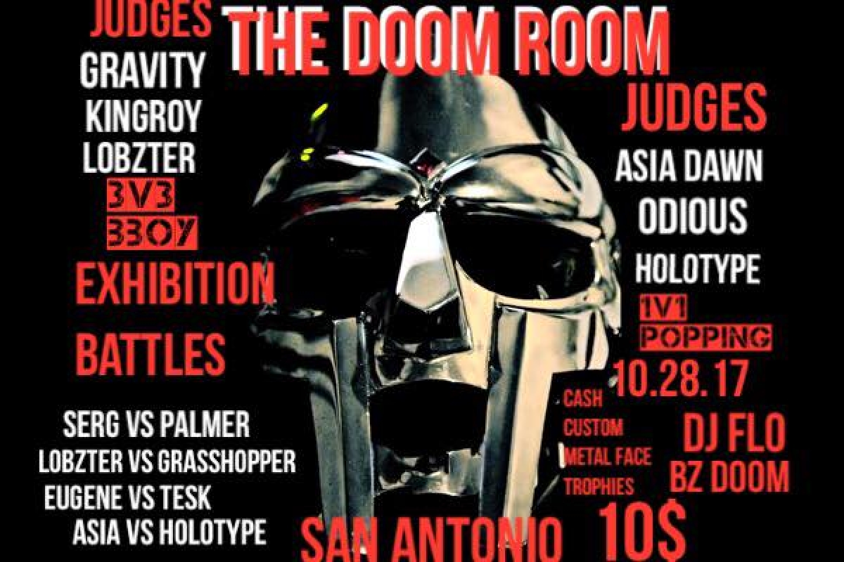 The Doom Romm Halloween Jam 2017 poster
