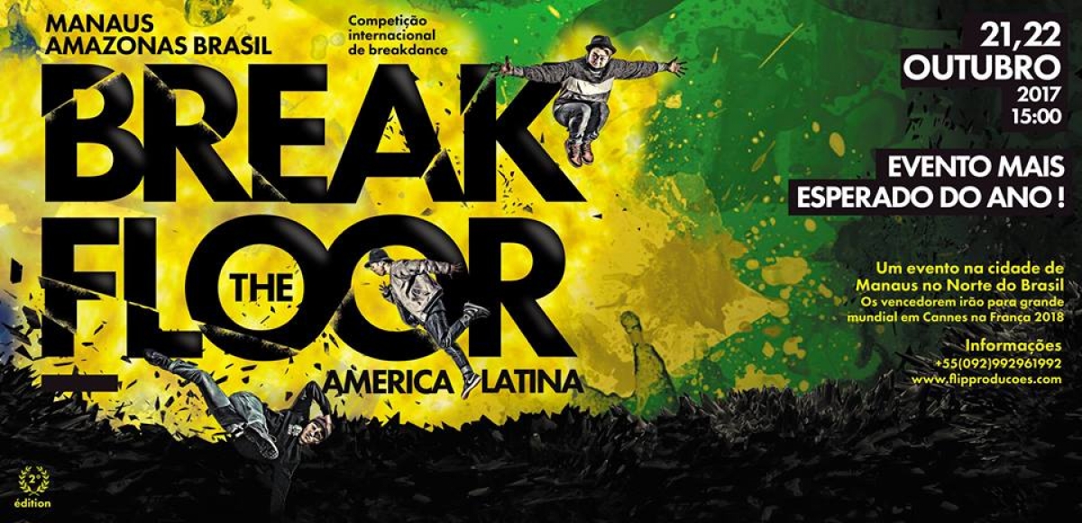 Break The Floor America Latina 2017 poster