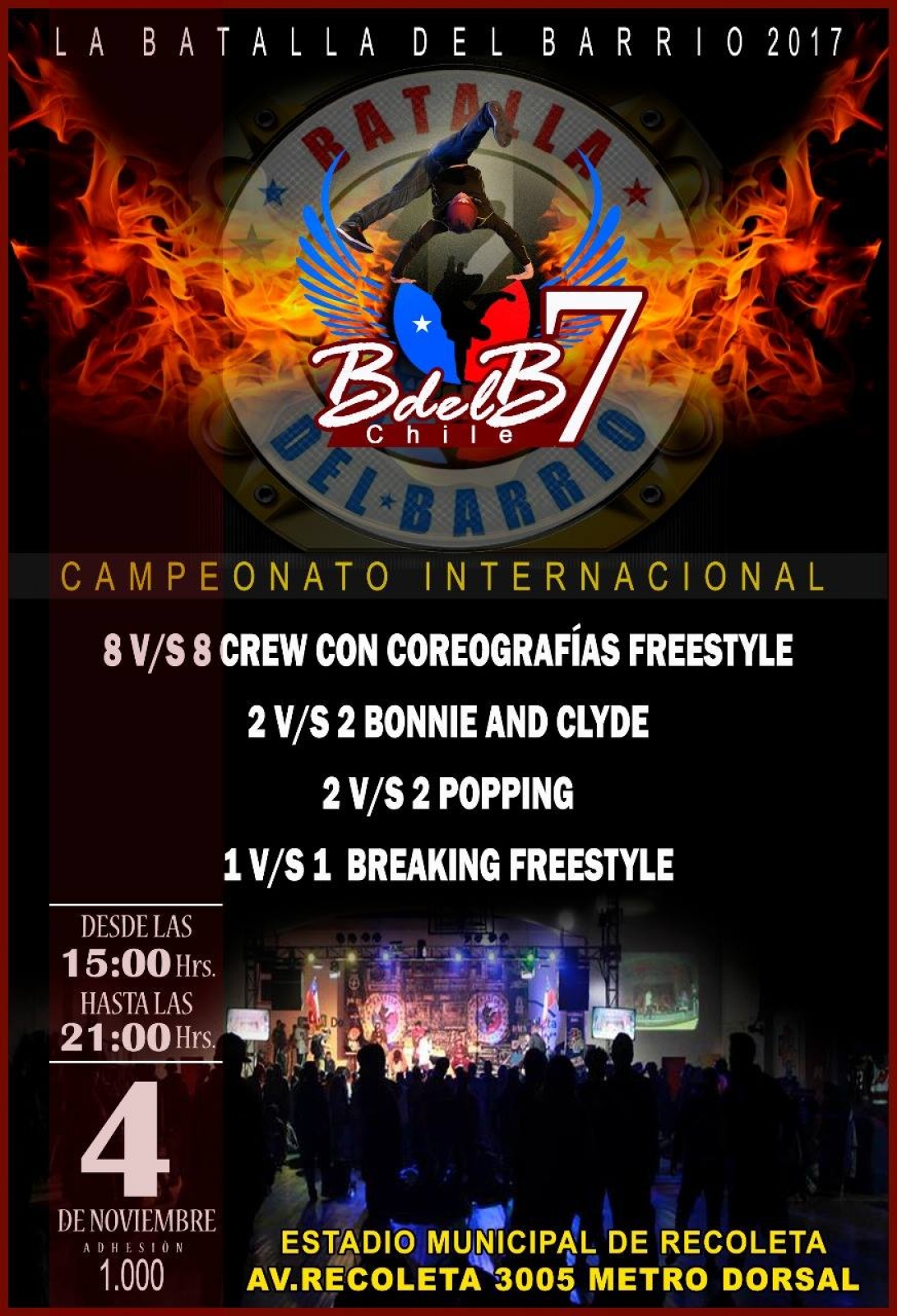 Batalla Del Barrio 7 poster