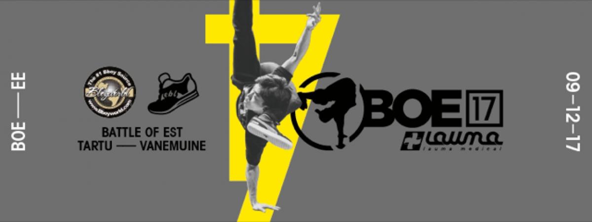 Boe17 / BATTLE OF EST 2017 poster