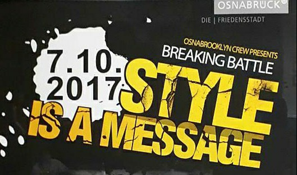 Style Is A Message  9  2017 poster