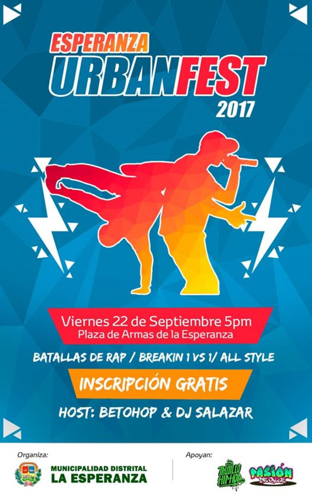 La Esperanza Urban Fest 2017 poster