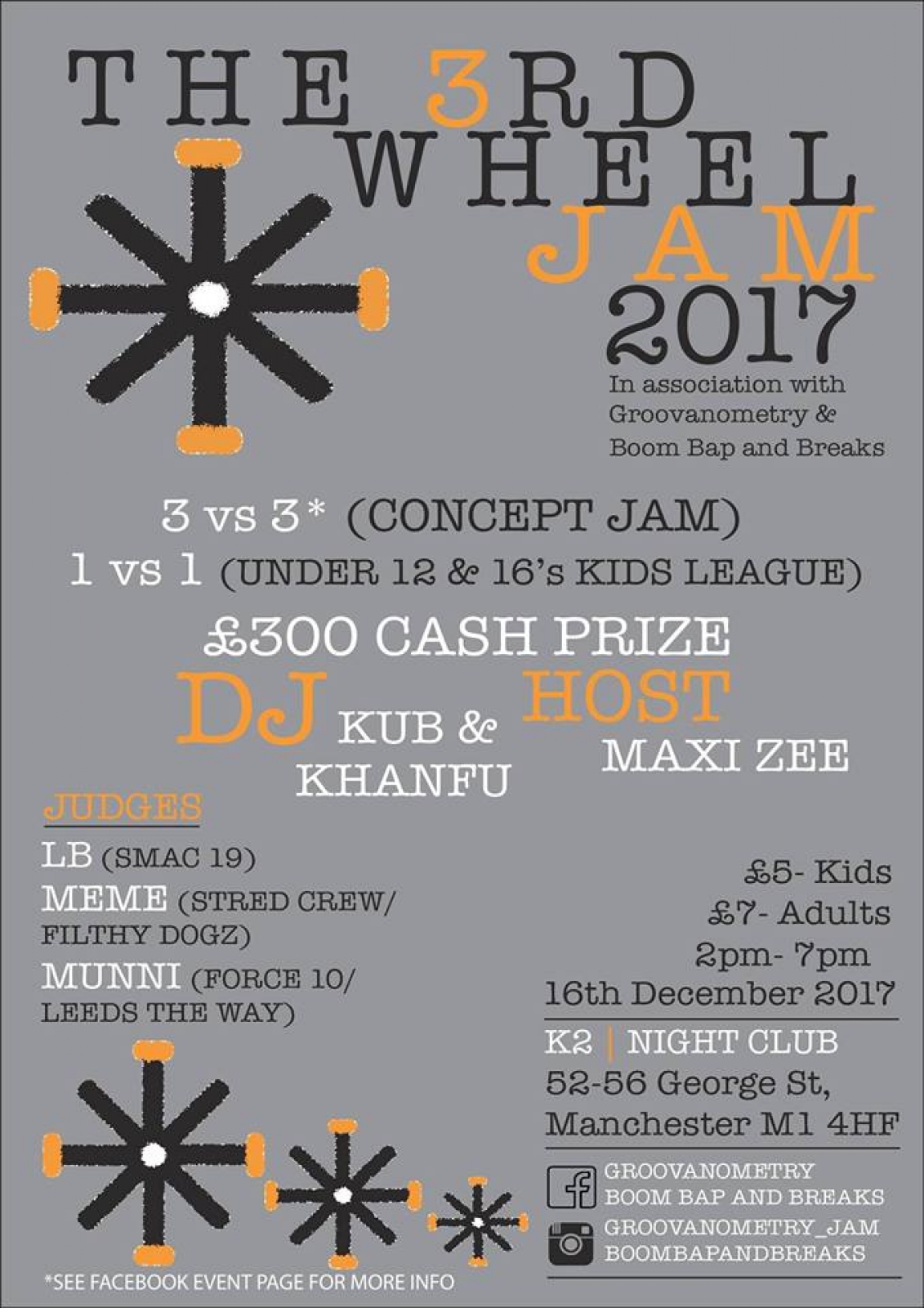 The Wheel Jam 3 2017 poster