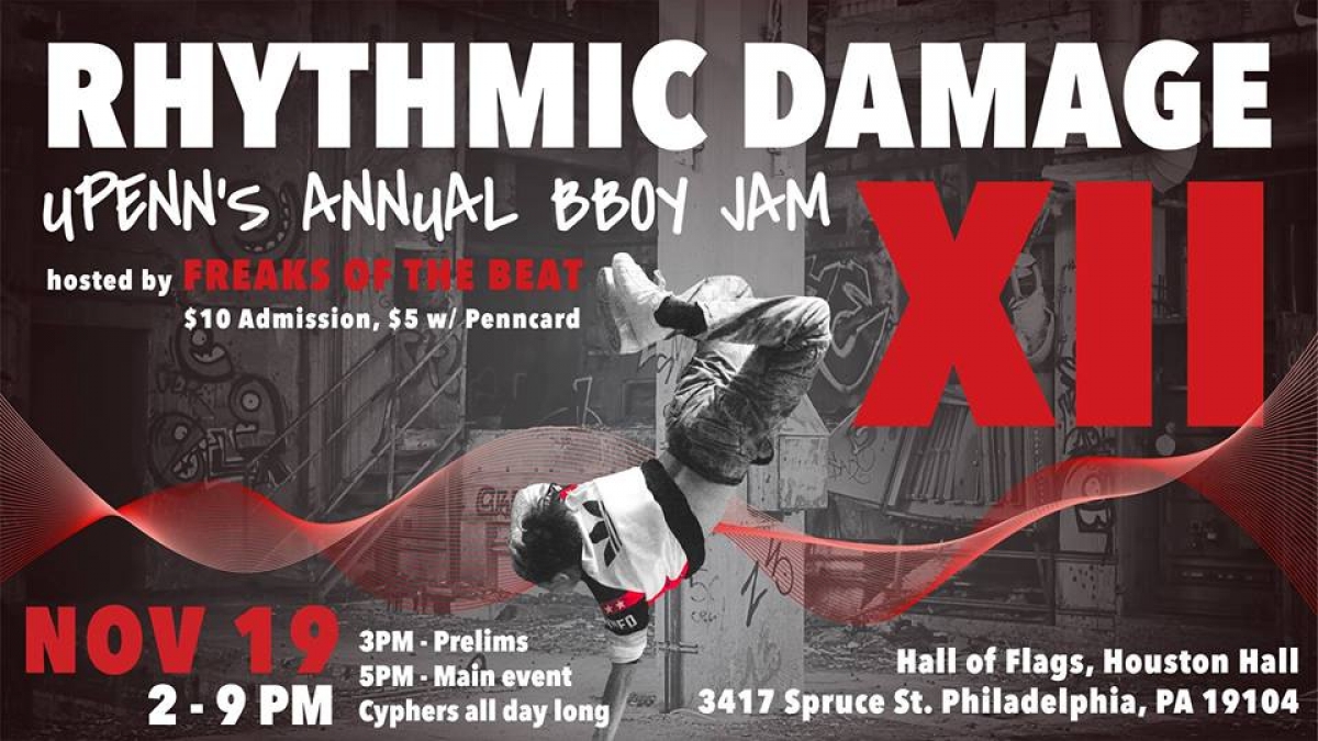 Rhythmic Damage 2017 poster