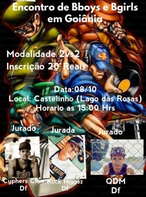 Encontro De Bboys / Bgirls Goiania 2017