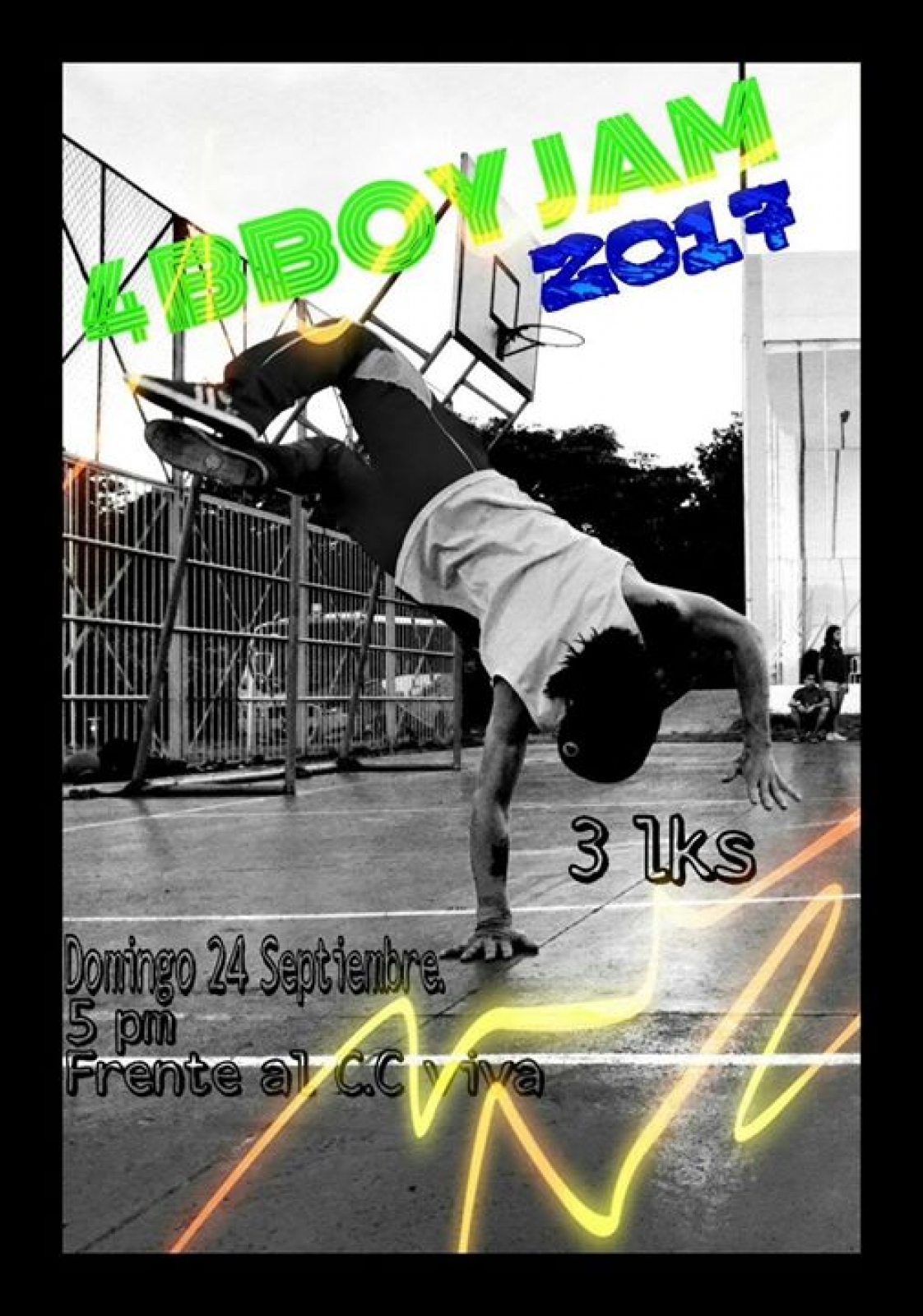 4 Jam Bboy Villavicencio 2017 poster