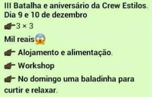 Style Break Battle Anniversary 2017