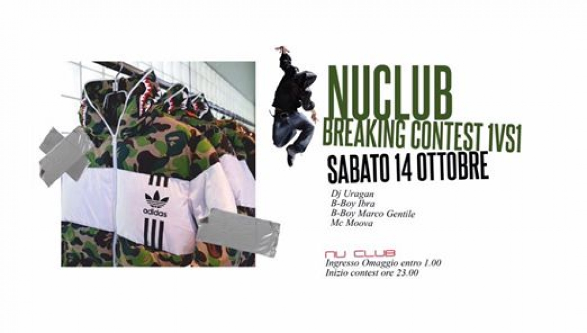 Nuclub Breaking Contest 2017 poster
