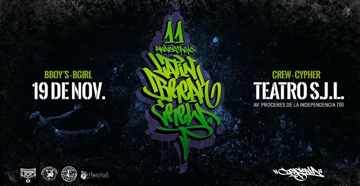 11 Aniversario De Latin Break 2017 poster