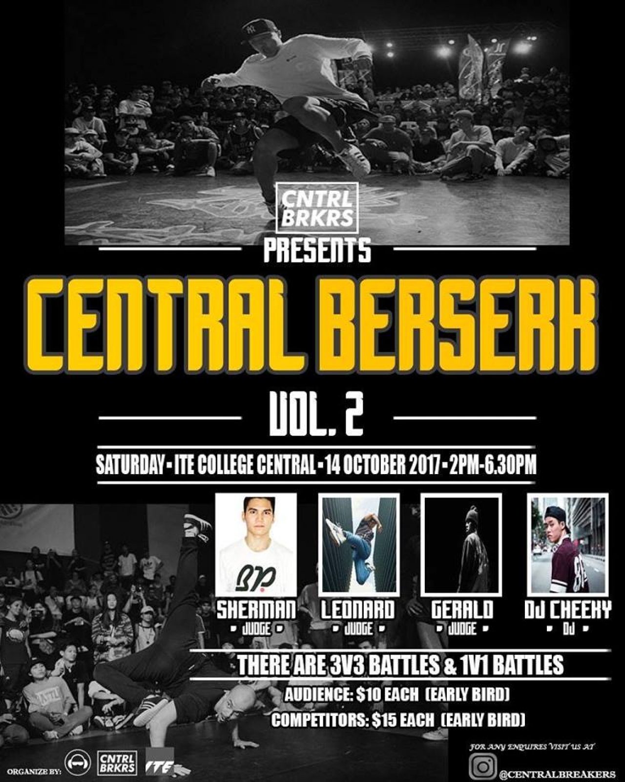 Central Berserk 2017 poster