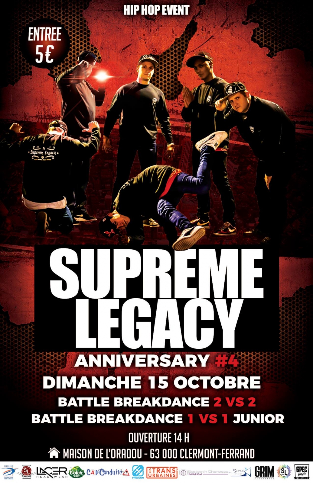 Battle Supreme Legacy Anniversary 4 poster
