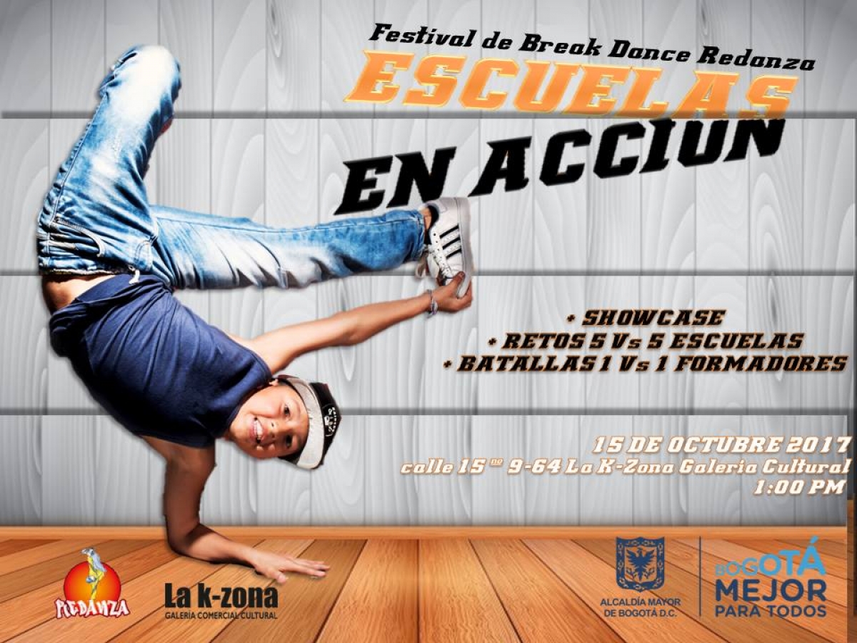 Festival Redanza Escuelas En Accion 2017 poster