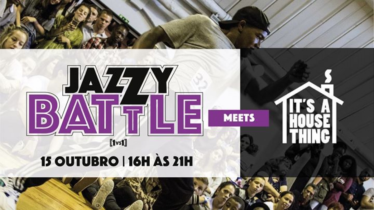 Jazzy Battle meets It's a House Thing poster