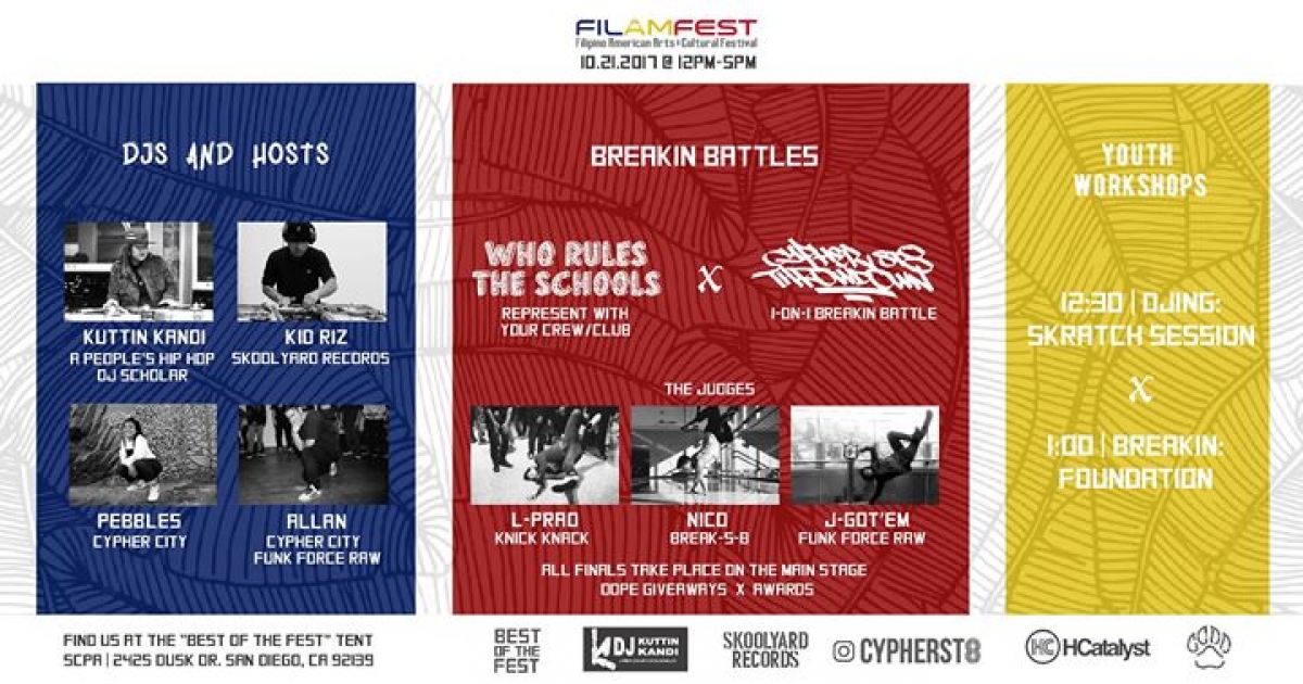 Best Of The Fest at FilAm Fest Oct. 21, 2017 poster