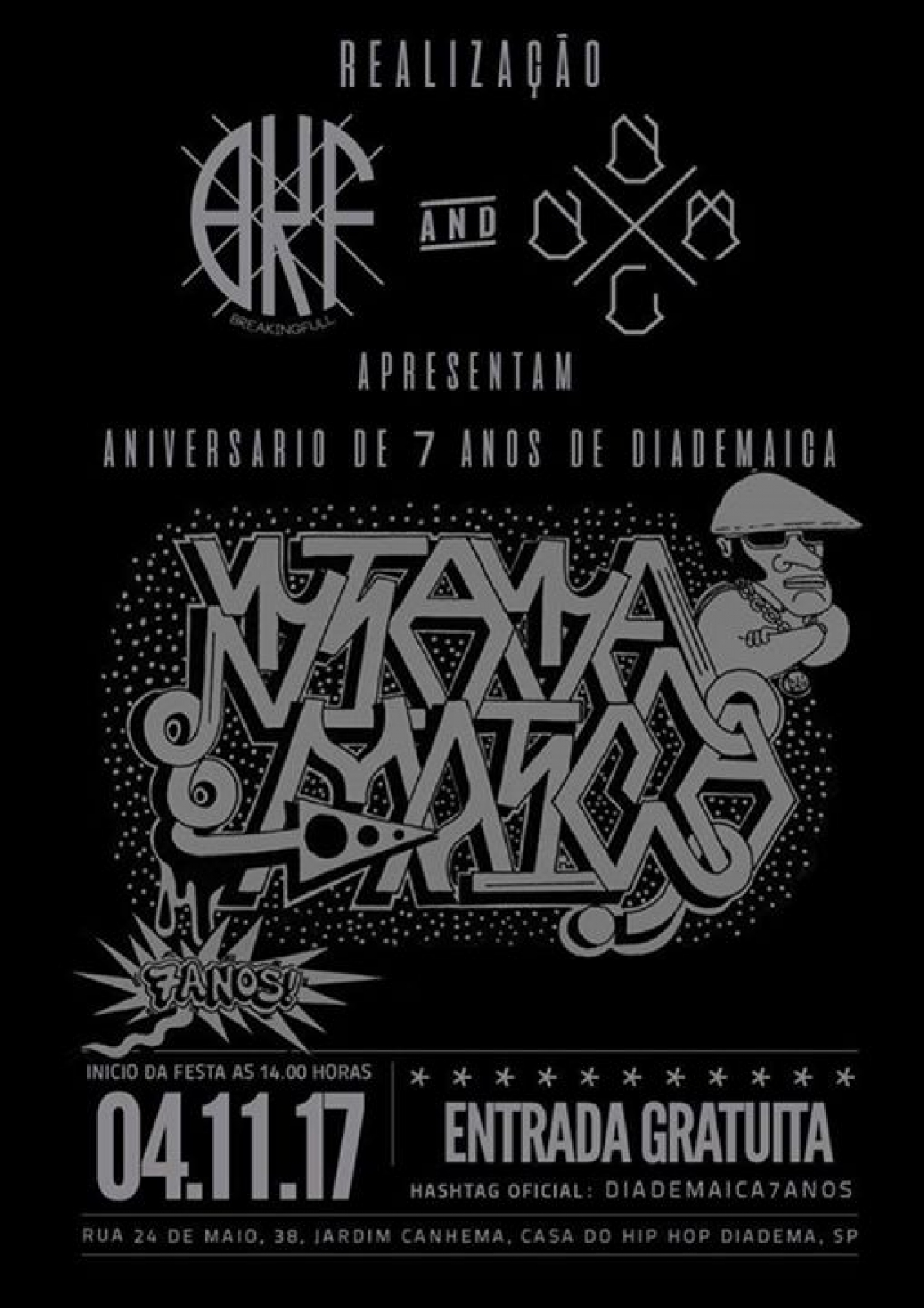 7Th Anniversary Diademaica Crew 2017 poster