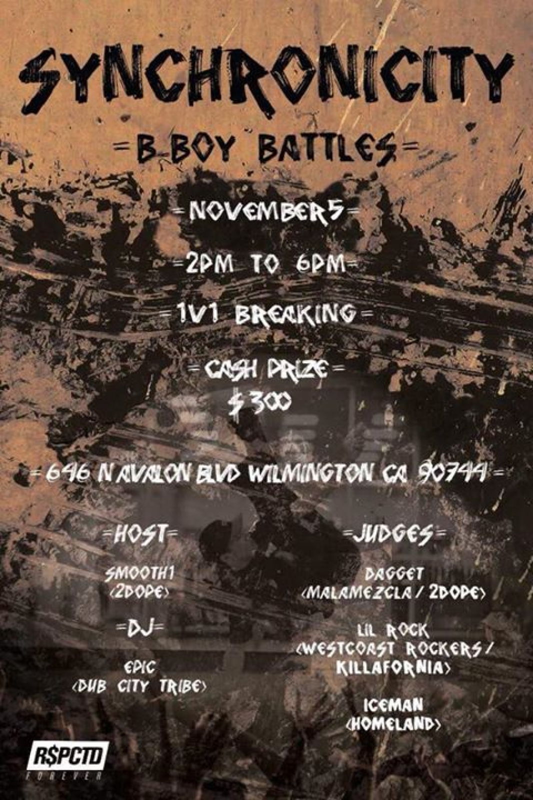 Synchronicity 2017 poster